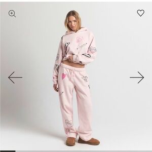 SKIMS valentine graphic sweatpants